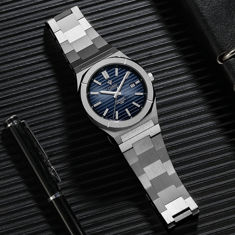 CADISEN Diver Uhr Retro Luxury Sapphire