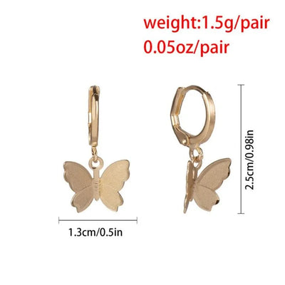 Crystal Butterfly Pendants Chokers Personality Gold Color Hollow Chain Choker Necklaces Ladies Punk Collar jewellery – Halskette