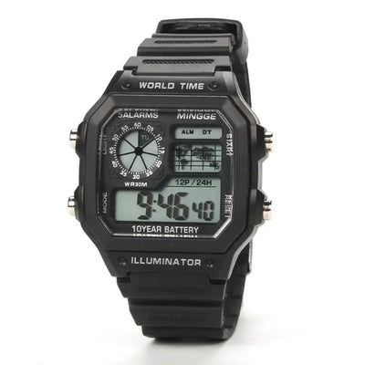 Digitale Retro Uhr für Männer – Sportuhr mit LED-Display, Reloj Hombre, Studenten Uhr, Relogio Masculino