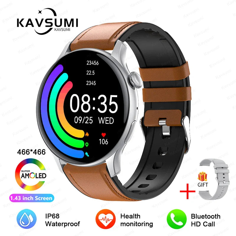 2025 NFC Smart Uhr Amoled HD