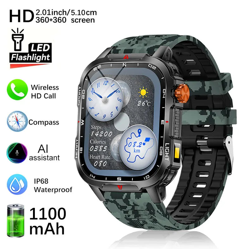2025 new Herren smart Uhr Bluetooth