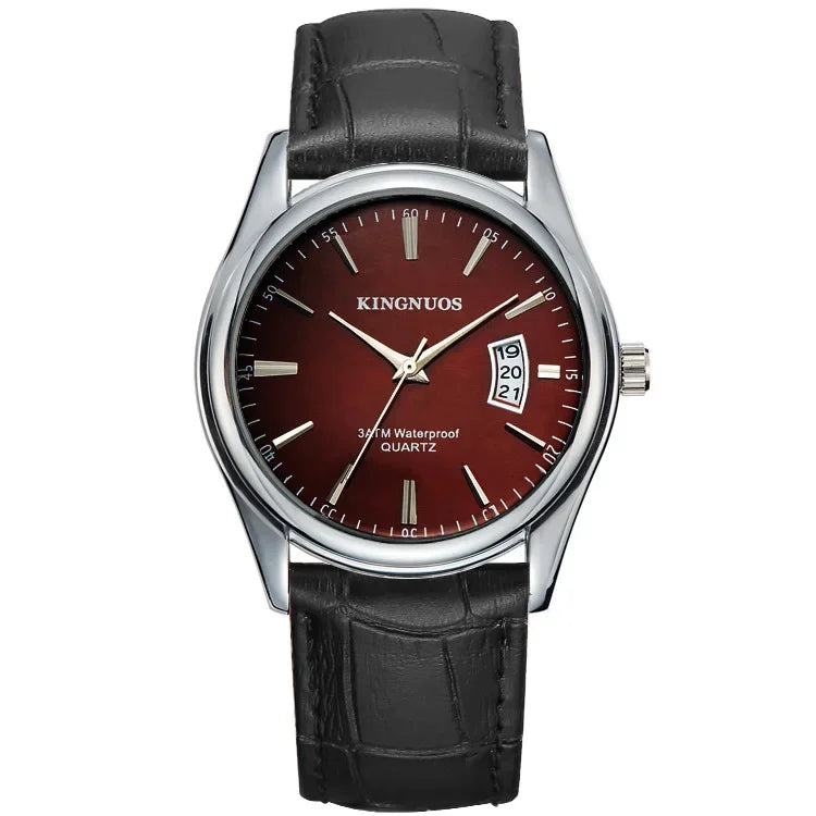 Luxus Herren-Armbanduhr 2022 – Edelstahlband, Wasserdicht, Business Uhren für Männer | Relogio Masculino