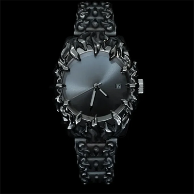 heterosexual claw Uhr alabaster retro Y2K