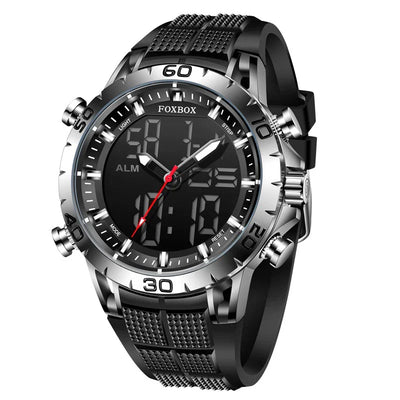 FOXBOX Men Uhr Sport Top Brand