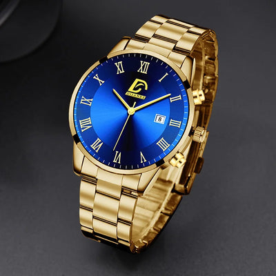 Luxus Herren-Armbanduhr – Minimalistisch & Elegant.