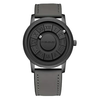 2024 Neue Luxus Quarzuhr für Männer – Kreative Scrollen Zeiger, Magnetische Handgelenk Uhr, Relogio Masculino