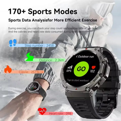 2025 New Military Bluetooth Call Smart