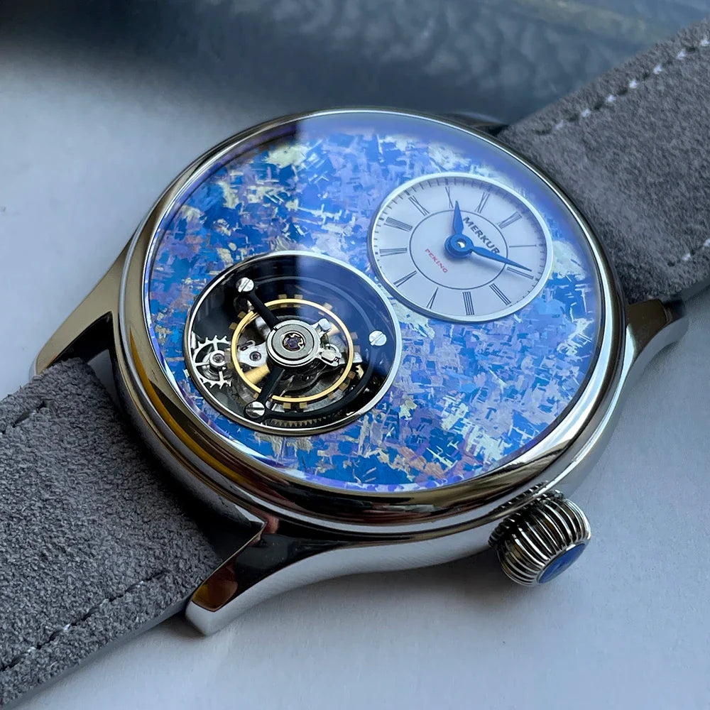 Merkur 100% Tourbillon Uhr Men High