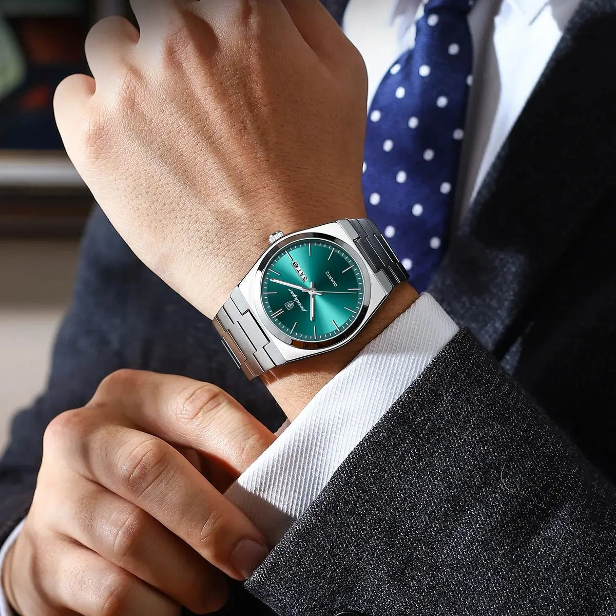 POEDAGAR Luxury Sport Quarz Man Wristwatch