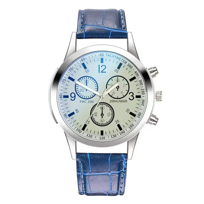 Quarz-Armbanduhr für Herren – Retro Design, Wolframstahl, Keine Wasserdichtigkeit