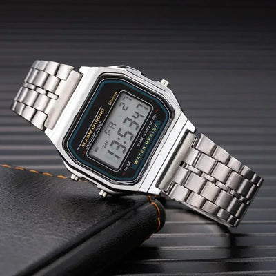 Digitale LED-Armbanduhr 2025 – Sportlich. Stylisch. Wasserdicht.