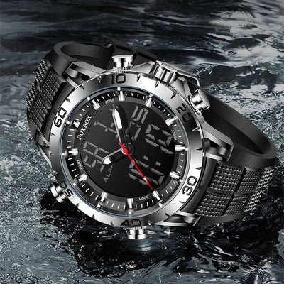 FOXBOX Men Uhr Sport Top Brand