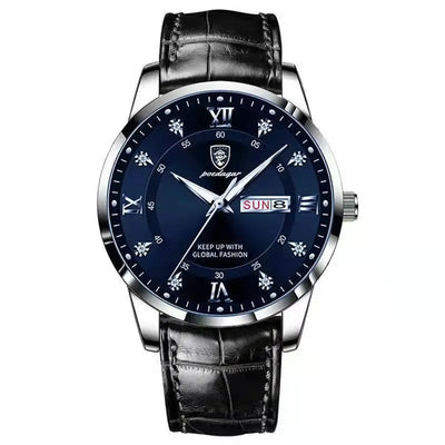 POEDAGAR Luxury Brand Men Uhr Wasserdicht