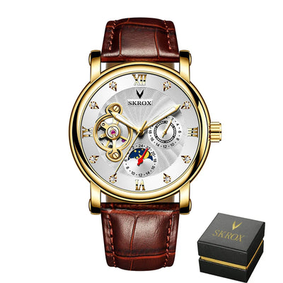 SKROX Moon Phase Tourbillon Automatic Clockwork