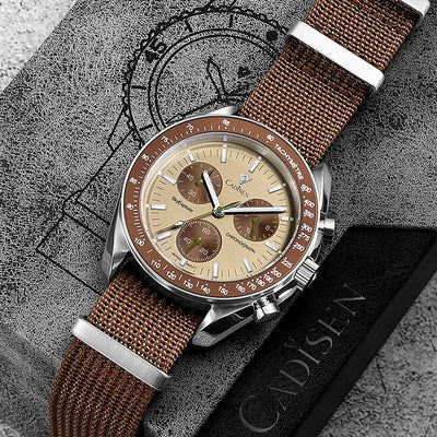 CADISEN New Herren Uhr Luxury Quarz