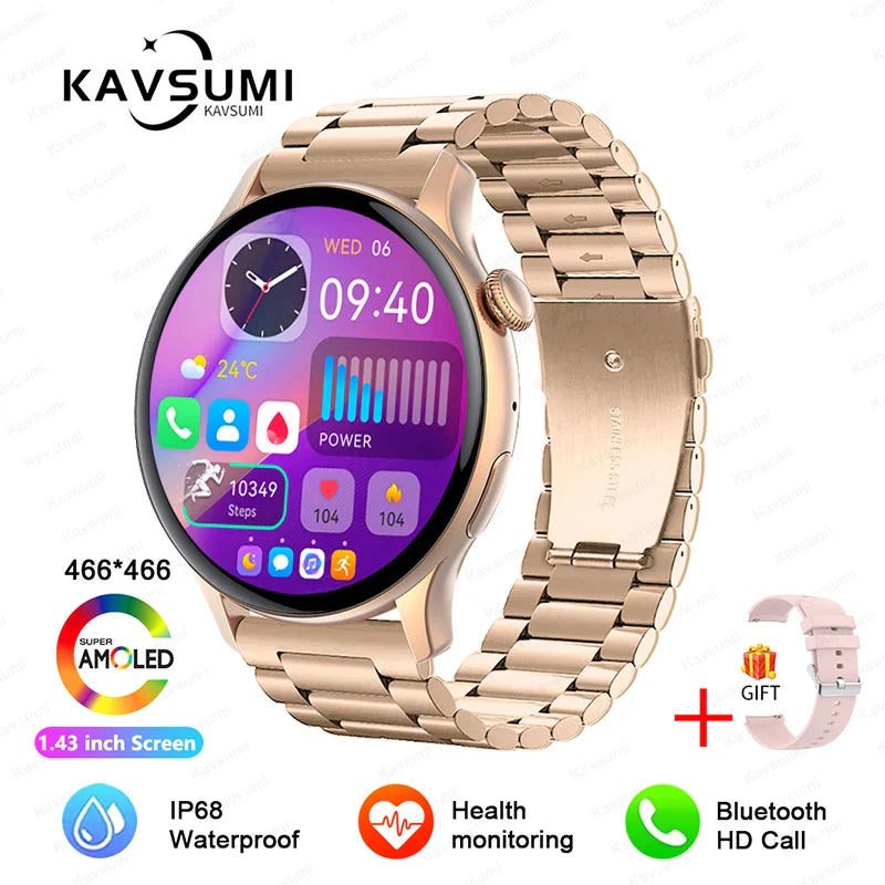 2025 NFC Smart Uhr Amoled HD