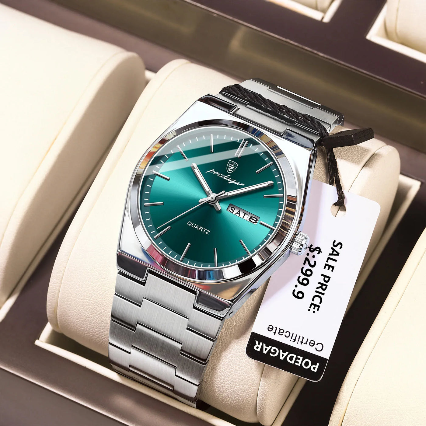 POEDAGAR Luxury Sport Quarz Man Wristwatch