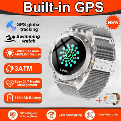 New T-Rex 3 GPS Smart Uhr