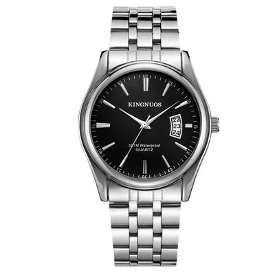 Luxus Herren-Armbanduhr 2022 – Edelstahlband, Wasserdicht, Business Uhren für Männer | Relogio Masculino