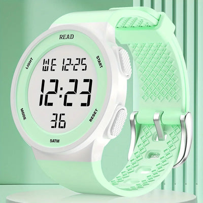 Moderne Damen-LED-Uhr – Stylisch & Smart.