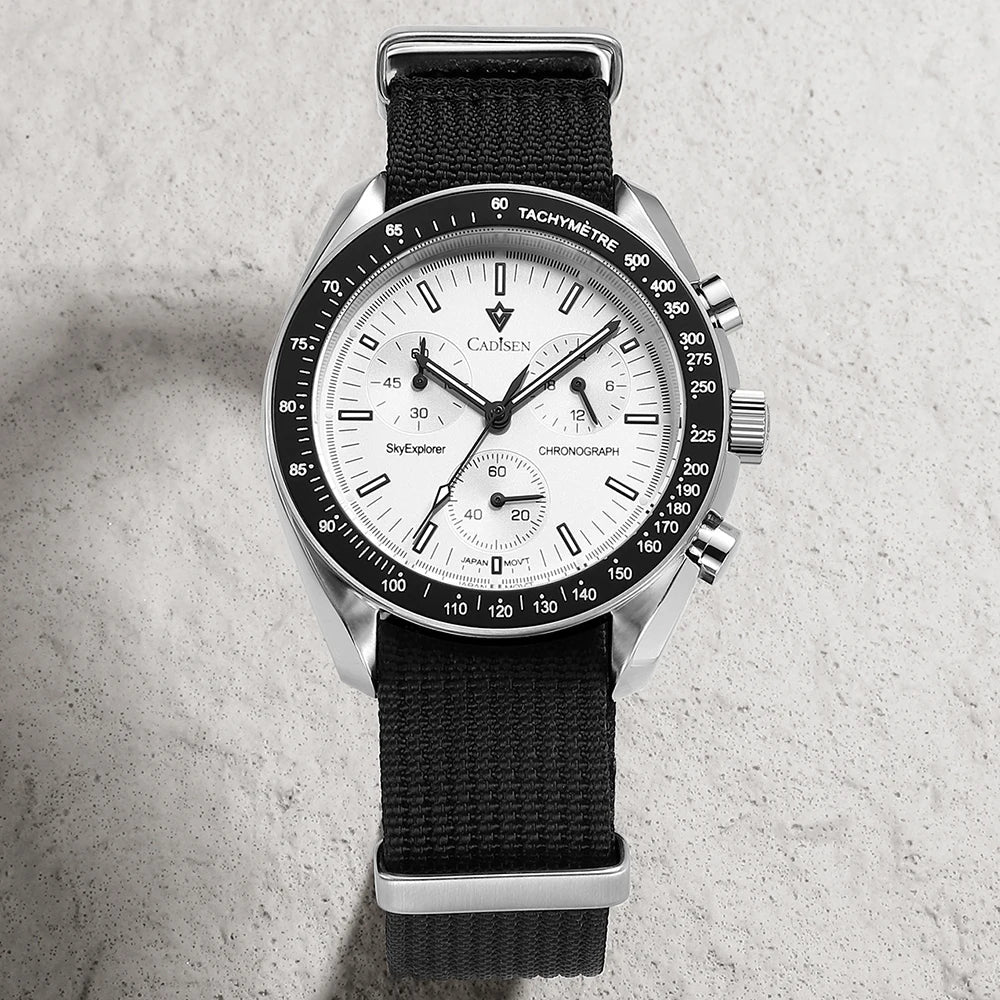 CADISEN New Herren Uhr Luxury Quarz