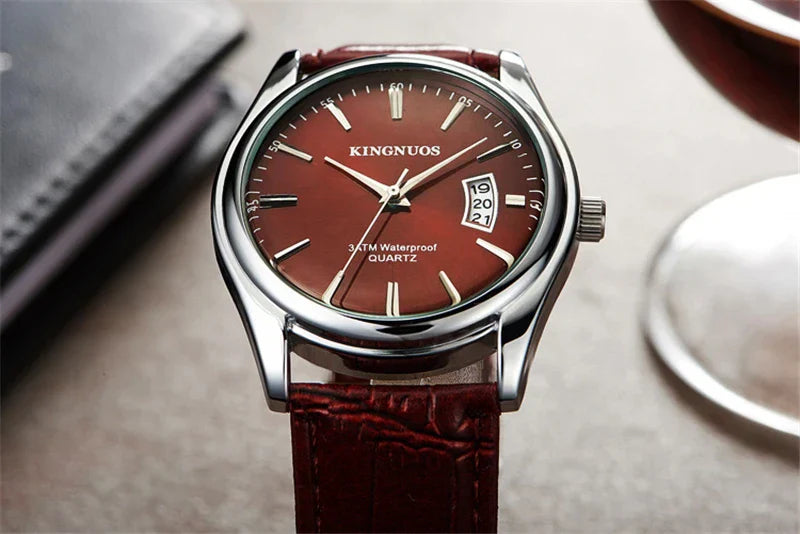 Luxus Herren-Armbanduhr 2022 – Edelstahlband, Wasserdicht, Business Uhren für Männer | Relogio Masculino