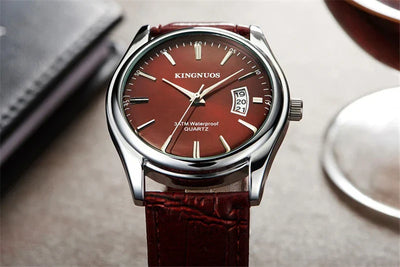 Luxus Herren-Armbanduhr 2022 – Edelstahlband, Wasserdicht, Business Uhren für Männer | Relogio Masculino