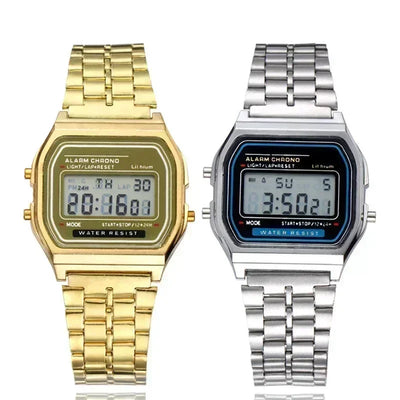 Digitale LED-Armbanduhr 2025 – Sportlich. Stylisch. Wasserdicht.