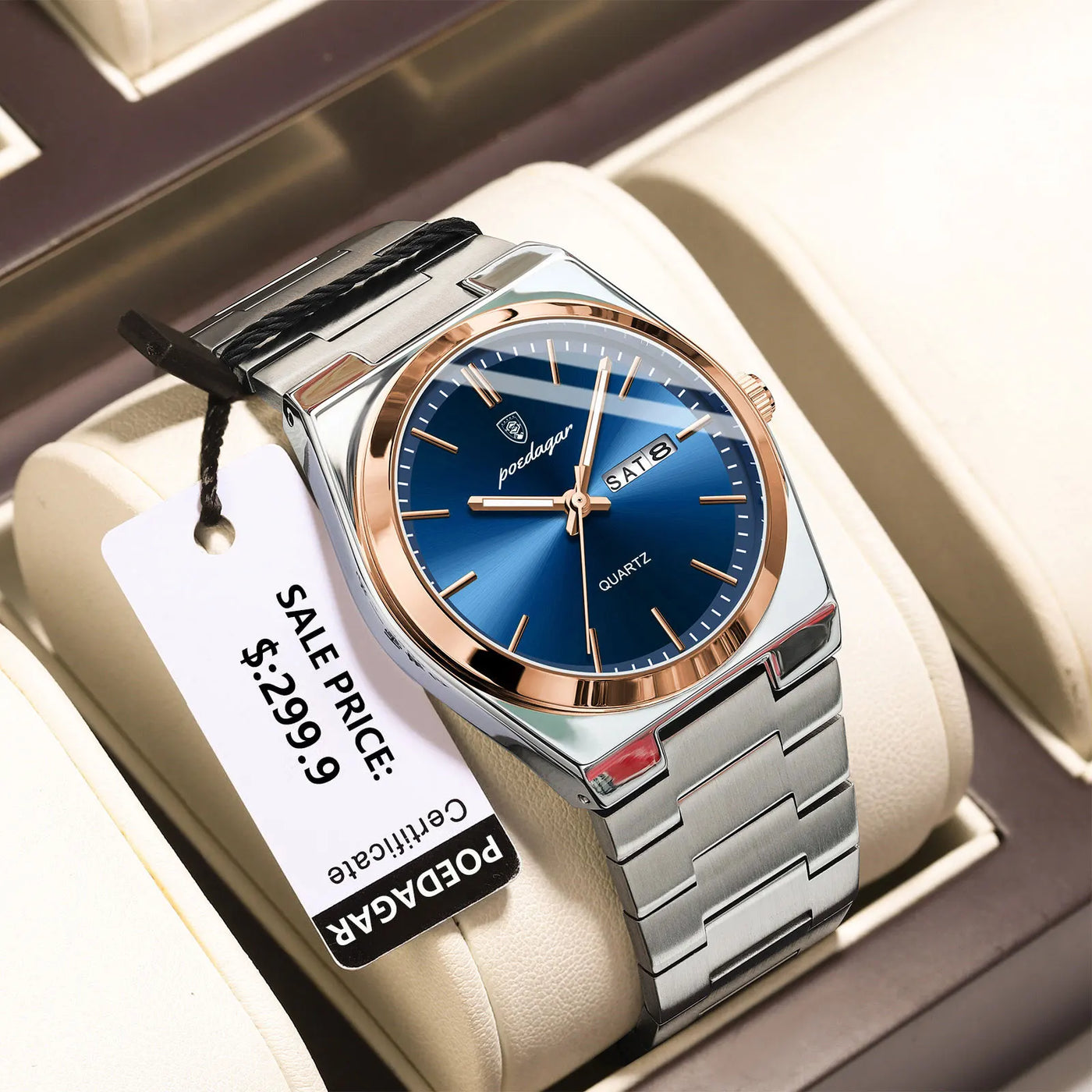 POEDAGAR Luxury Sport Quarz Man Wristwatch
