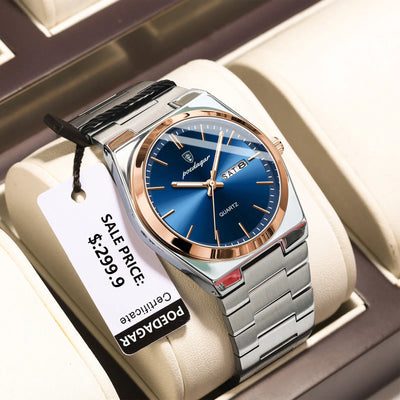 POEDAGAR Luxury Sport Quarz Man Wristwatch