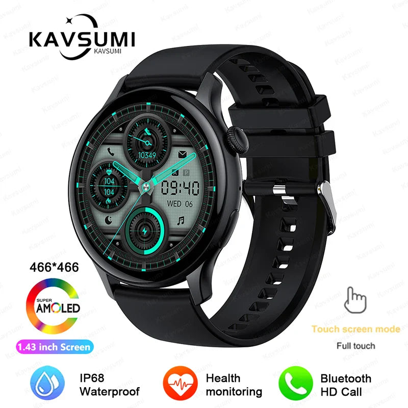 2025 NFC Smart Uhr Amoled HD