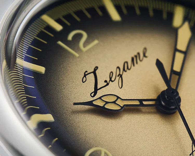 YN55a Herrenuhr – Luxus Automatik Uhr 38 mm, Retro Design, Chronograph, 100 m wasserdicht, Vintage Style