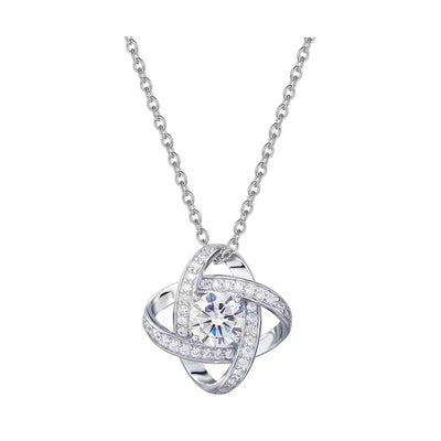 Fashionable AAAAA Zircon Pendant Necklace Luxury Gift Jewelry Stylish Glowing Pendant Special Occasions – Halskette