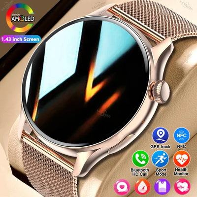2025 NFC Smart Uhr Amoled HD