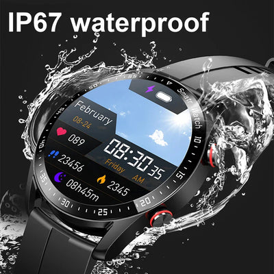 ECG+PPG Bluetooth Call Smart Uhr Men