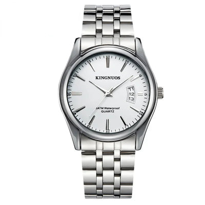 Luxus Herren-Armbanduhr 2022 – Edelstahlband, Wasserdicht, Business Uhren für Männer | Relogio Masculino