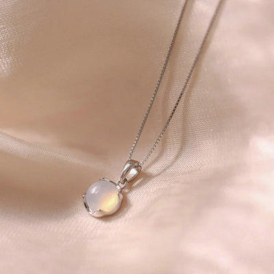 Fashion Pink Planet Heart Zircon Necklace Charm Aesthetic Clavicle Chain Necklace Valentines Day Gift Party Jewelry – Halskette