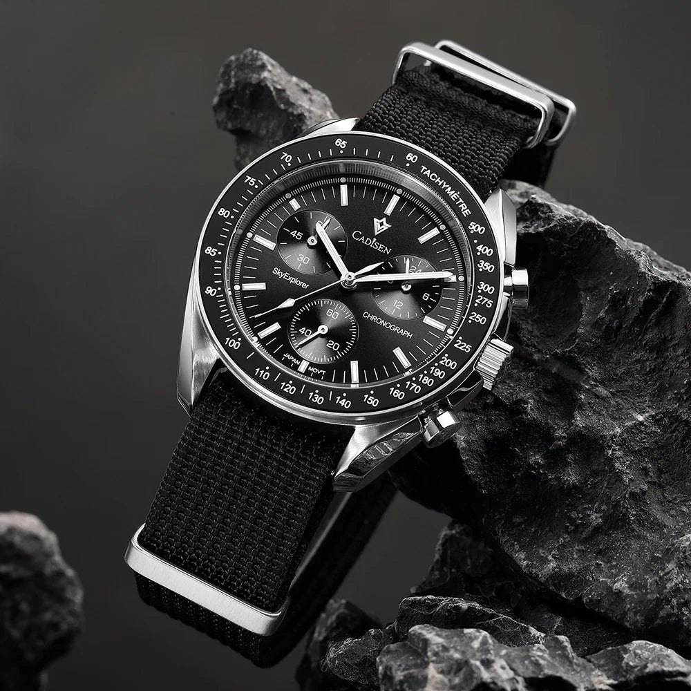 CADISEN New Herren Uhr Luxury Quarz