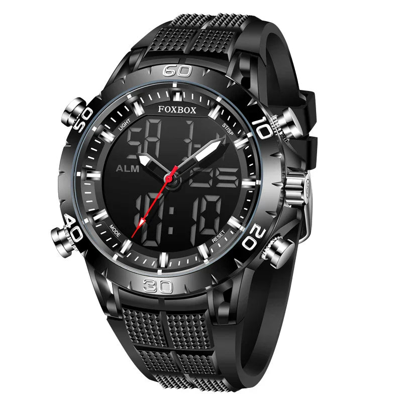 FOXBOX Men Uhr Sport Top Brand