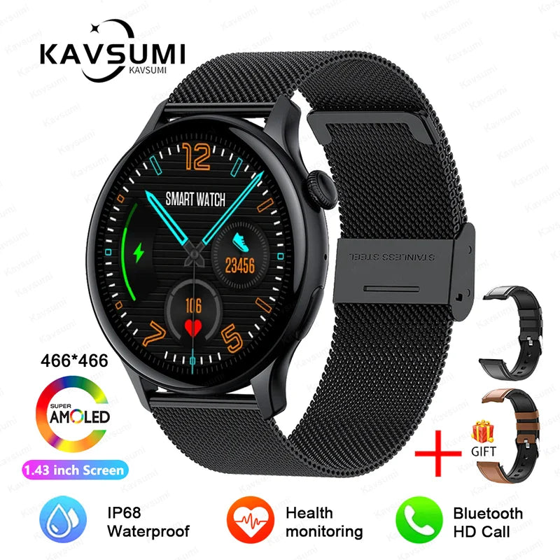2025 NFC Smart Uhr Amoled HD