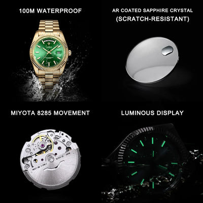 CADISEN DD40 Men Uhr Luxury Automatic