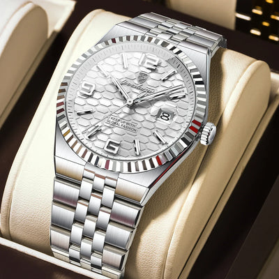 POEDAGAR High Quality Original Men Clock