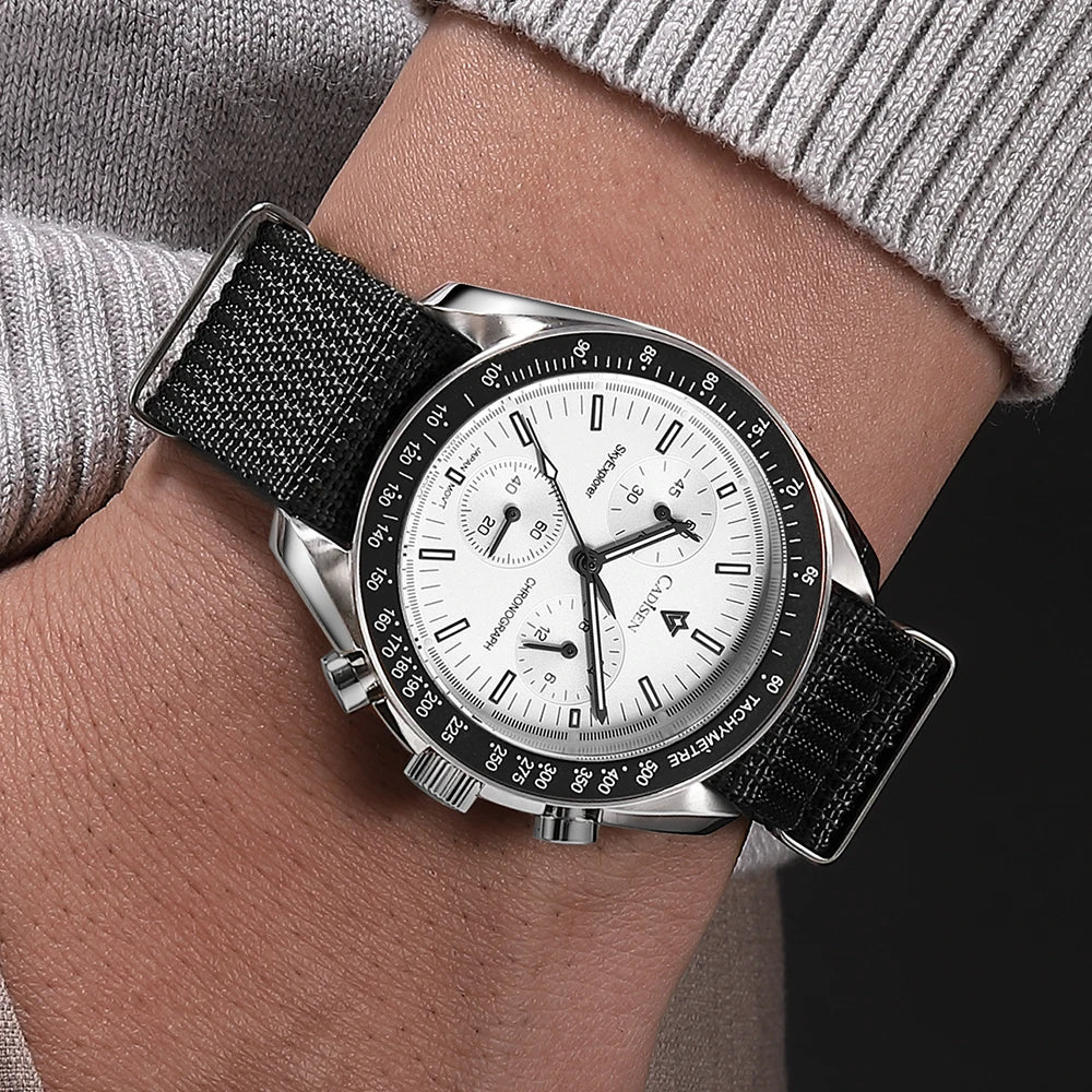 CADISEN New Herren Uhr Luxury Quarz