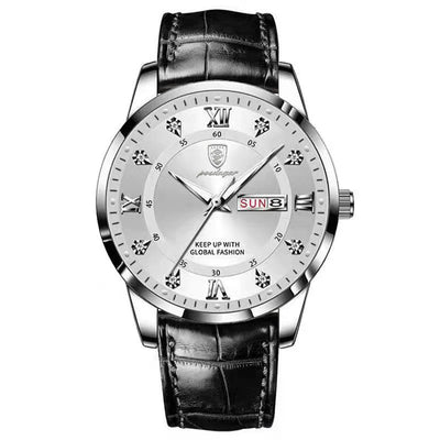 POEDAGAR Luxury Brand Men Uhr Wasserdicht