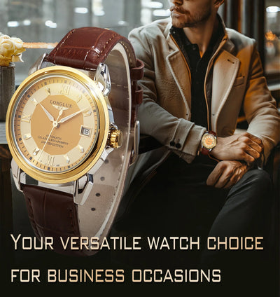 LONGLUX automatic man Uhr business leisure