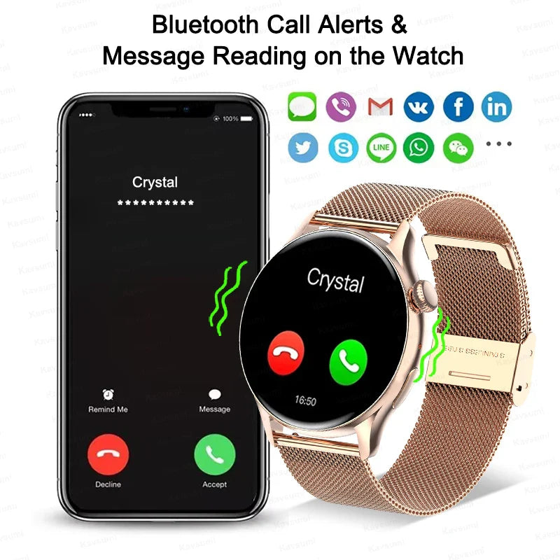 2025 NFC Smart Uhr Amoled HD