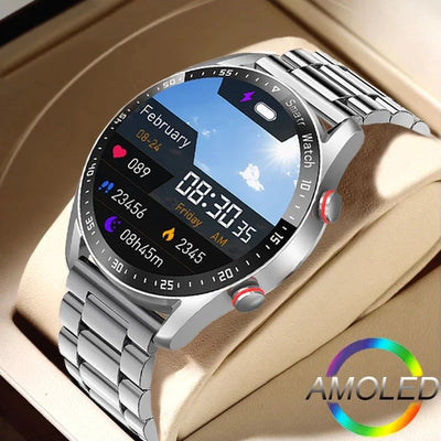 ECG+PPG Bluetooth Call Smart Uhr Men