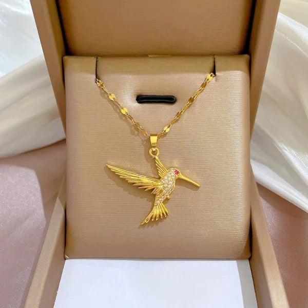 316L Stainless Steel Sun Pendant Necklace Exquisite and Fashionable Planet Clavicle Chain Girls Party Jewelry Gifts – Halskette