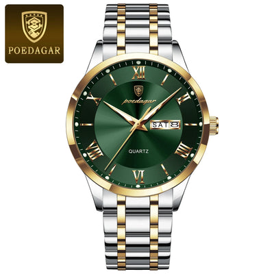Kristall-Elegance Herrenuhr
