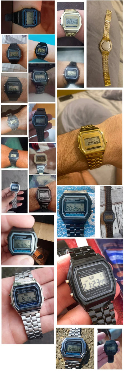 Digitale LED-Armbanduhr 2025 – Sportlich. Stylisch. Wasserdicht.